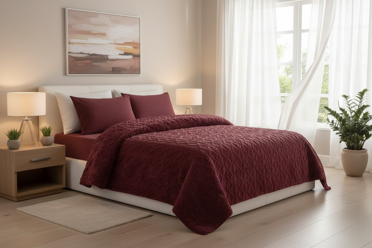 Increíble cobertor de 2 plazas.